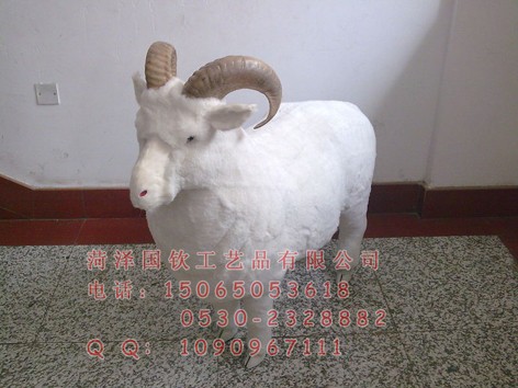 供应仿真绵羊，仿真大绵羊照相火爆道具大量供应